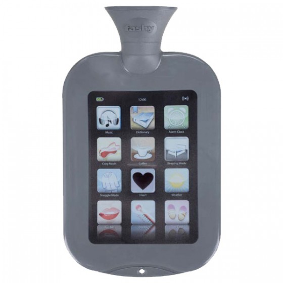 Warmwaterkruik - Smartphone design met warmte indicator