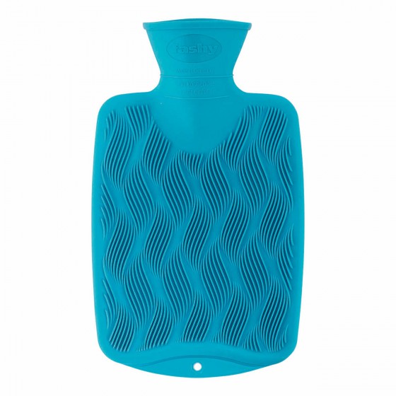 Warmwaterkruik - 3D wave aqua 0.8 L