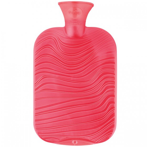 Warmwaterkruik - Wave patroon parelmoer koraal