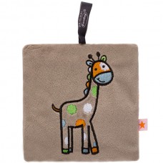 Pittenzak met koolzaad vulling bruin met giraffe